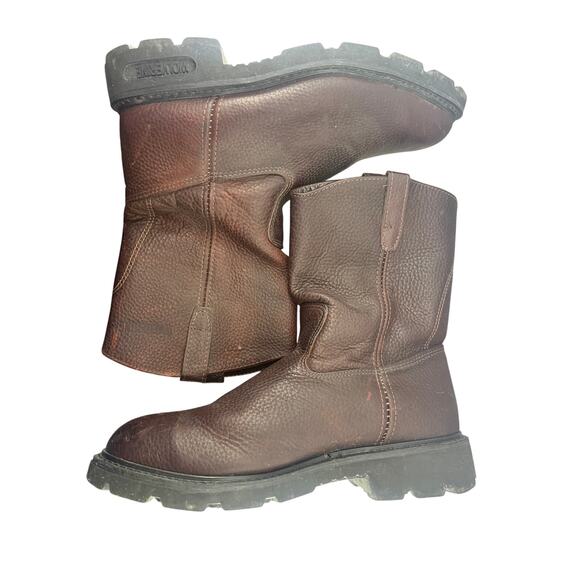 Wolverine Wellington Leather Work Hunting Boots Steel Toe Mens 13 main image 5